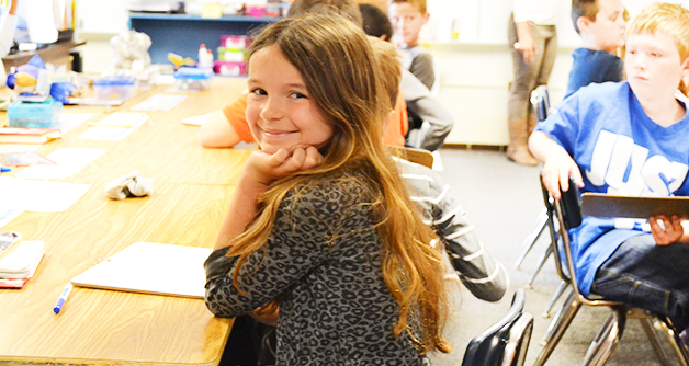 Smiling Student